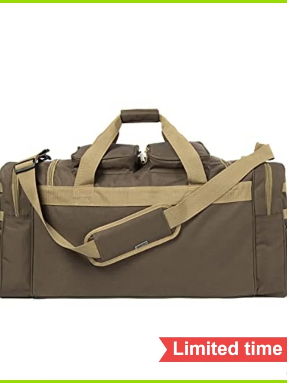 Tactical Range Duffel Heavy Duty Large Travel Sports Gym Bag 33